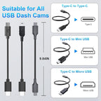 Dashcam Power Adapter for Toyota/Lexus (12-Pin,Model C), –Lane Trace System Adapter, Compatible with RAV4 Highlander Tacoma 4Runner,Lexus NX RX & More. Fits Vehicles with TSS 2.5 Lane Assist Port