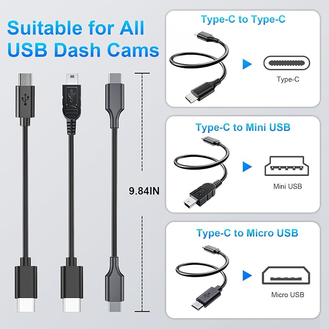Dashcam Power Adapter for Toyota/Lexus (12-Pin,Model C), –Lane Trace System Adapter, Compatible with RAV4 Highlander Tacoma 4Runner,Lexus NX RX & More. Fits Vehicles with TSS 2.5 Lane Assist Port