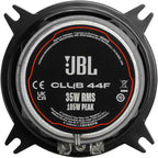 Club 44F - 4" (100mm) Two-Way Car Speaker, 35W RMS, 105W Peak, Sensitivity (@ 2.83V): 90dB, Frequency Response: 75Hz – 20kHz, Nominal Impedance: 3.0 ohms