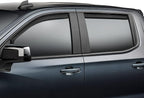 Custom Fit Side Window Deflectors for GMC Sierra 1500 Limited, Silverado 1500 LTD, Sierra 1500 - (82930IMB), Matte Black