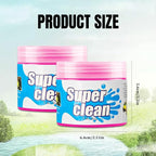 Car Cleaning Gel Clean Putty, Reusable Car Interior Cleaner Slime, Auto Detail Cleaning Soft Rubber Supplies, Universal Multi-Functional Cleaning Tool Accessories for Men Women (Pink)