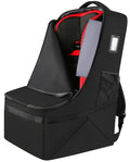 Padded Car Seat Travel Bag for Airplane, Gate Check Carseat Backpack for Air Travel, Baby Travel Essentials for Flying, Car Seat Stroage Cover Bag (All Black)