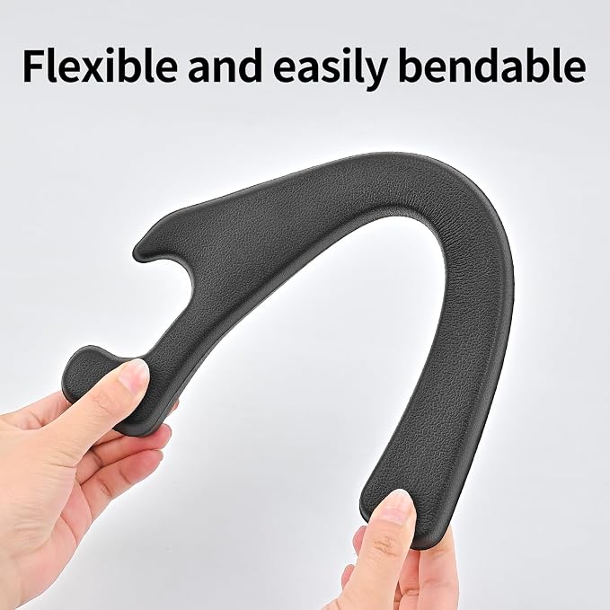 Car Seat Gap Filler, Car Accessories Interior Organizer, Between Seat Car Gap Filler Fit Sedan SUV Truck, Set of 2 Black