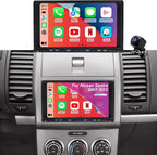 Car Radio for Nissan Sentra 2007-2012, Versa 2007-2014, 350Z 2003-2009, NV200 2009-2017, Pathfinder 1994-2007, 7 Inch Touchscree Head Unit Stereo, Carplay Android Auto GPS FM BT WiFi SWC Backup Camera