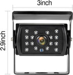 WOOCRTY Single Wireless Rear View Camera, Compatible with Model WZ5 Wireless Backup Camera System. Please Consult Seller Before Purchase if not Sure The Model You Purchased. (Model:WZ5R)