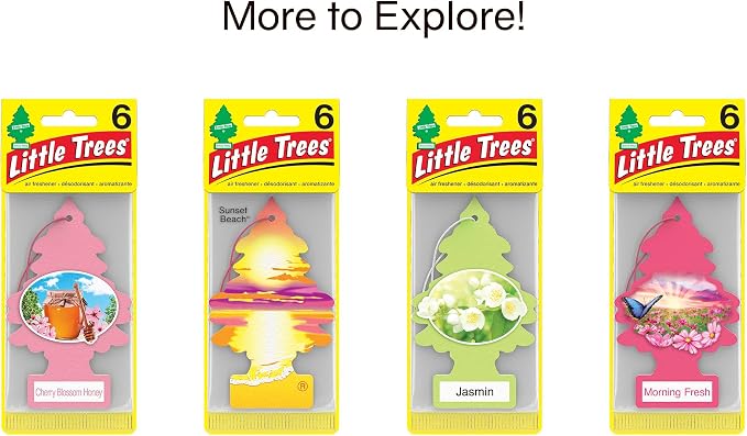 Air Fresheners Car Air Freshener. Hanging Tree Provides Long Lasting Scent for Auto or Home. Lavender, 24 Airs Fresheners (Pack of 6)
