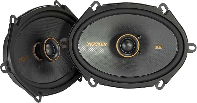 51KSC6804 KS-Series 6x8 Coaxial Speakers with.75" tweeters, 4-Ohm, Pair