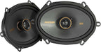 51KSC6804 KS-Series 6x8 Coaxial Speakers with.75" tweeters, 4-Ohm, Pair