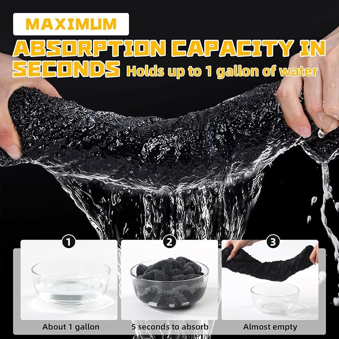 2 Pack Double-Twist Pile 1300gsm Microfiber Car Drying Towel, (36"X24") Extra Large Highly Absorbent Drying Towel, Lint‑free & Scratch‑free Car Wash Towels for Auto Detailing, Cars Wash, SUV, Trucks