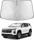 Windshield Sunshade Compatible for Chevrolet Equinox 2025 2026, Sun Visor for Front Windshield & Window Sun Shade Cover, UV Heat Blocker & Protector, Car Accessories