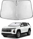 Windshield Sunshade Compatible for Chevrolet Equinox 2025 2026, Sun Visor for Front Windshield & Window Sun Shade Cover, UV Heat Blocker & Protector, Car Accessories