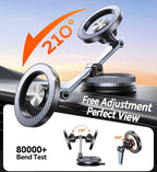 for MagSafe Car Mount【Windshield+Vent+Dash】Magnetic Phone Holder for Car Phone Holder Mount Cell Phone Holders for Your Car Accessories Suction Phone Mount for Car Truck Stand for iPhone 17 16