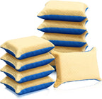 10 Pack Car Windshield Defogger Sponge Window Cleaner Tool No Scratch Large Windscreen Sponge Bulk Absorbent Mirror Car Glass Washing for Bug Tar Remover Scrubber Detailing Motorcycle