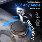 Car Phone Holder for Magsafe [78+LBS Strongest Suction & 2400gf Magnetic] 360° Adjustable Car Phone Mount, Phone Holders for Your Car for iPhone 17-12 Pro Max Plus Air, Carbon Fiber