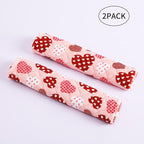 Soft Auto Seat Belt Cover Seatbelt Shoulder Pad Cushions 2 PCS for a More Comfortable Driving Universal Fit for All Cars and Backpack Cute Pink Heart