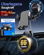 Mobile Phone Holder Car Mobile Phone Holder Car Universal Mobile Phone Holder Car 360° Rotatable Car Mobile Phone Holder Dashboard Windscreen Mobile Phone Holder Car for iPhone Android Smartphone
