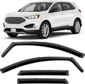 in-Channel Incredibly Durable Rain Guards for Ford Edge 2015-2024, Original Window Deflectors, Vent Window Visors, Vent Deflector, 4 pcs. - 615076