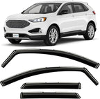 in-Channel Incredibly Durable Rain Guards for Ford Edge 2015-2024, Original Window Deflectors, Vent Window Visors, Vent Deflector, 4 pcs. - 615076