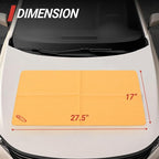 Premium Car Chamois Drying Towel, Drying Super Absorbent Chamois Cloth for Car Wash, Spotless & Scratch and Lint Free Shine, Shammy Towel for Car– 27.5 X 17 inches, 1 - Pack