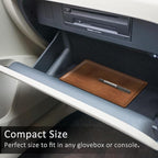 Car Registration and Insurance Card Holder, Vehicle Glove Box Card Organizer Wallet Automobile Accessories for License