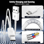 Car Carplay Cable for iPhone 17/16/15,iPhone 16/15 Plus17/16/15 Pro 17/16/15Pro Max charger,USB A to USB C for Carplay USB C Cord, iPad USB C Cable 10th, iPad Air Car Charger Cable Cord 3FT (White)
