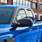 Goodyear Shatterproof in-Channel Window Deflectors for Toyota Tundra 2022-2026 Double Cab, Rain Guards, Window Visors for Cars, Vent Deflector, Car Accessories, 4 pcs - GY008511