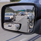 Rectangle Blind Spot Mirror, HD Glass ABS Housing Convex Wide Angle Rearview Blindspot Car Mirror for Car SUV and Truck (Framed, Pack of 2)