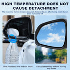 Blind Spot Mirrors - 2 Pack Oval HD Glass Frameless Convex Rear View Mirror with Wide Angle Adjustable Stick for Cars, Trucks, And Motorcycles Stuff Rearview Mirror Accessories Decor