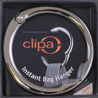 Bag Hanger Collection, The Ring that Opens into a Hook, Auto Closes | Holds 15 kg, Needs only 10mm to Hang a Hand Bag, Easy to Use with One Hand, The Instant Bag Hanger, 3 yr Warranty