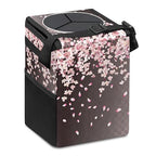 Car Trash Can – Multi-Purpose, Lightweight and Portable with Durable Water-Resistant Coating, No Installation Required, Practical and Ample Capacity, Variety of Colors.Pink Falling Petals