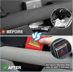 Door Side Storage Box for Land Rover Defender 90 110 130 2020-2025 2026 Accessories Defender Door Side Organizer Tray Grab Handle Pocket Box Insert Interior Accessories 2PCS
