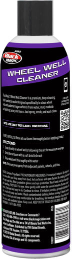 120257 Wheel Well Cleaner, High Foaming Deep Cleaning Formula to Remove Mud, Grime, Road Salt Buildup & More