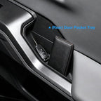 (4Pack) 2026 RAV4 Door Pocket Tray for Toyota RAV4 (LE/SE/XLE Premium/Woodland/XSE/Limited), Durable Door Slot Pocket Insert 2026 RAV4 Accessories