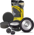 S2-S65C, S Series 6.5" 2-Way Hi-Res Speakers + Foam Baffle Kit Bundle