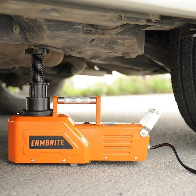 12V DC Heavy Duty 15 Ton 33000lbs Hydraulic Car Floor Jack with LED Light Electric Car Jack for SUV and RV, Trucks, Sedan, Van