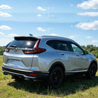 in-Channel Window Visor for 2017-2022 Honda CRV CR-V Rain Guards | Window Deflectors, Vent Visors, Dark Smoke, Window Tinted, Sun Shade