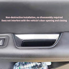 Car Door Handle Pocket Organizer For Cadillac XT5 2024 2023 2022 2021-2017 Accessories Insert Tray Storage Box Front door storage box (2PCS Front Door Storage Box)