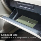 Car Registration and Insurance Card Holder, Vehicle Glove Box Card Organizer Wallet Automobile Accessories for License
