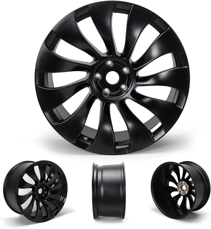 New 21" x 10.5" Premium Aluminum Alloy Wheel Rim Compatible with Model Y 2020 2021 2022 2023, Direct Fit for OE Stock Specs, OE Wheel Rim, Fits for Rear Wheel
