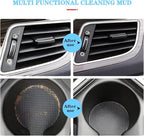 Cleaning Gel for Car, Universal Vehicle Interior Detailing Cleaning Putty Gel, Detail Cleaner Tools for Keyboard Vent PC Laptop Camera, Automotive Duster Remover Cleaner Accessories (Blue)