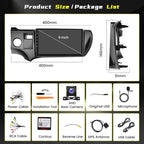 [4-Core 64G] Android 15 Car Stereo for Toyota Prius C 2012 2013 2014, Hikity 9'' Touch Screen Prius C Car Radio Wireless CarPlay Android Auto GPS Mirror Link 5G WiFi Bluetooth FM/EQ/RDS Backup Cam+MIC