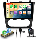 Android Car Radio for Nissan Altima 2008-2012 with Wireless CarPlay Android Auto, 4G+128G 9 Inch Touchscreen Car Stereo Mirror Link GPS Navigation WiFi Bluetooth FM RDS EQ SWC Backup Camera