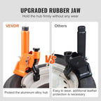 Manual Tire Bead Breaker, 38"-42" Tires Changer Tool with Rubber Pad, Protect Aluminum Alloy Hubs, Easy-Operated Tire Repair Tool for ATVs/UTVs, Tractors, Trucks, Cars, Heavy Duty Tires