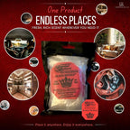 Wonder Wafers 20 Count Air Fresheners Individually Wrapped, Black Royale Fragrance