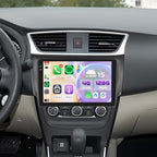 [4+128GB] Android 15 Car Radio for Nissan Sentra 2013-2017 with Wireless Carplay/Android Auto, 10.1 Inch HD Touchscreen Car Stereo with GPS Bluetooth 5G WiFi FM/RDS EQ SWC Backup Camera MIC