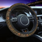 Camouflage Camo Hunting Tropical Jungle Steering Wheel Cover Car Accessories Cute for Women Girls Girly Universal 15 Inch Neoprene Auto Interior Decor Anti Slip Car Truck Protector