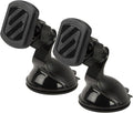 MAGWSM-2PXCES0 MagicMount Magnetic Suction Cup Phone Mount for Car Windshield/Dashboard, 360° Adjustable Magnet Head, Universal Phone Holder Compatible With iPhone, Samsung & More (Pack of 2)