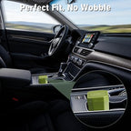 Car Trash Can with Lid - 2 Packs Mini Car Garbage Can Bin for Cup Holder - Green Small Leakproof Vehicle Trash Bin for Back Seat, Cute Automotive Accessories Organizers and Storage for Door SUV Truck