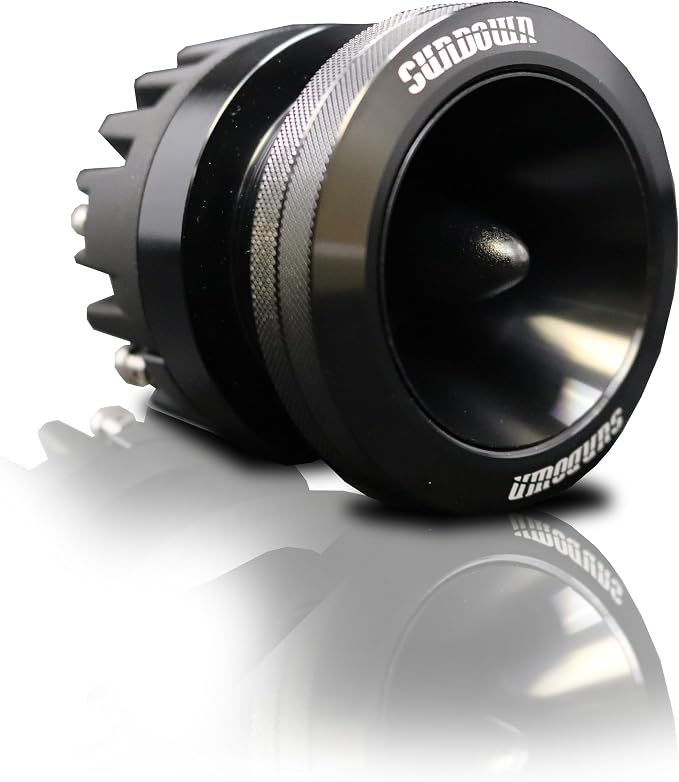 HF-R35 1" High Fidelity 4? Super Bullet Tweeter | 300W RMS / 600W Peak Car Audio Compression Tweeter | 4kHz-20kHz, Premium