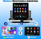 Android 15 Car Stereo Radio for Nissan Maxima 1995-1999 with Wireless CarPlay & Android Auto, 9.7" Touch Carplay Screen for Car, Bluetooth 5.0/5G WiFi/GPS/FM/RDS/SWC/Backup Camera/Mic 4+64G